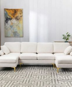 U-Shaped Sectional Sofa Couch