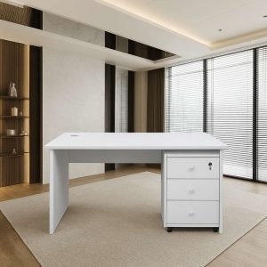 Office Desk with Mobile Drawer